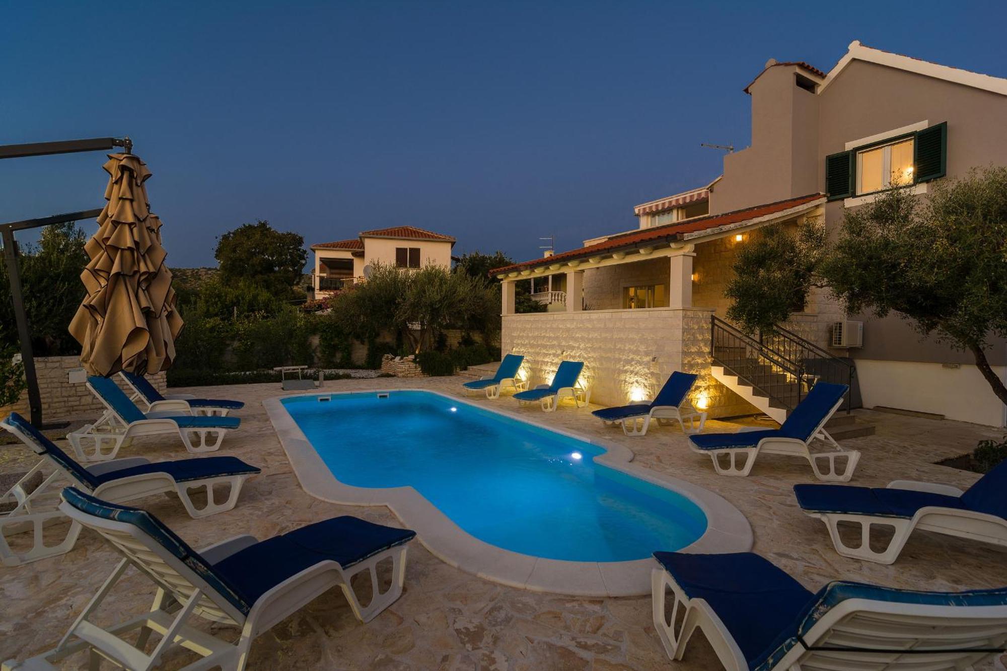 Villa Decima Milna  Exterior foto